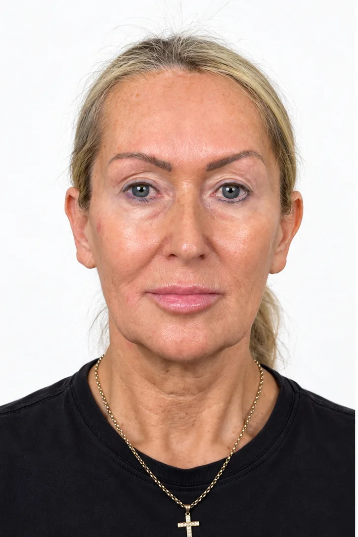 Before facial rejuvenation