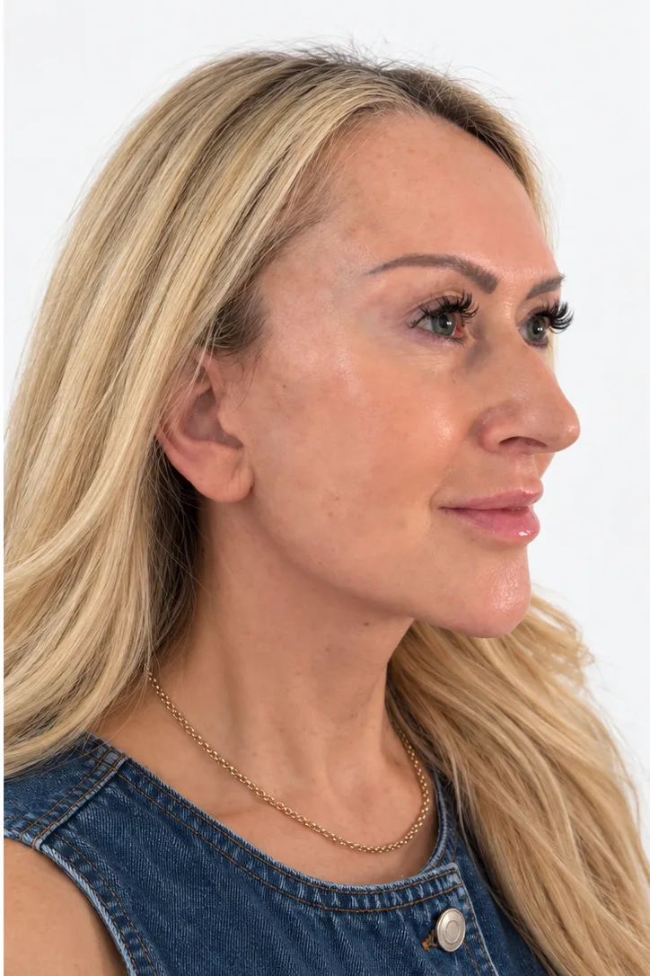 After facial rejuvenation