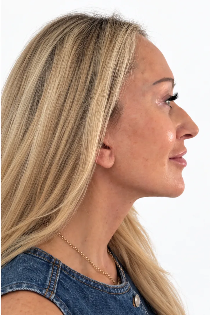 After facial rejuvenation