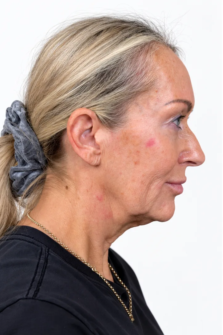 Before facial rejuvenation