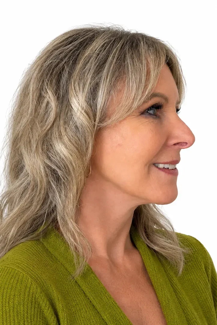 After facial rejuvenation