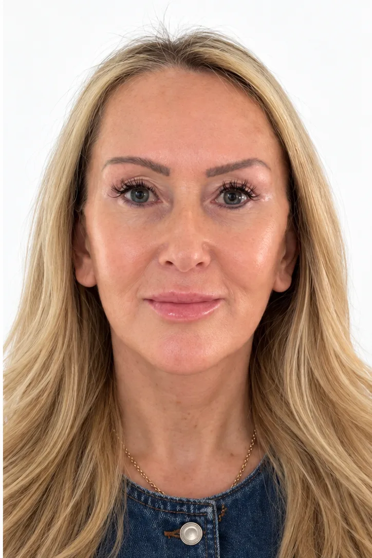 After facial rejuvenation