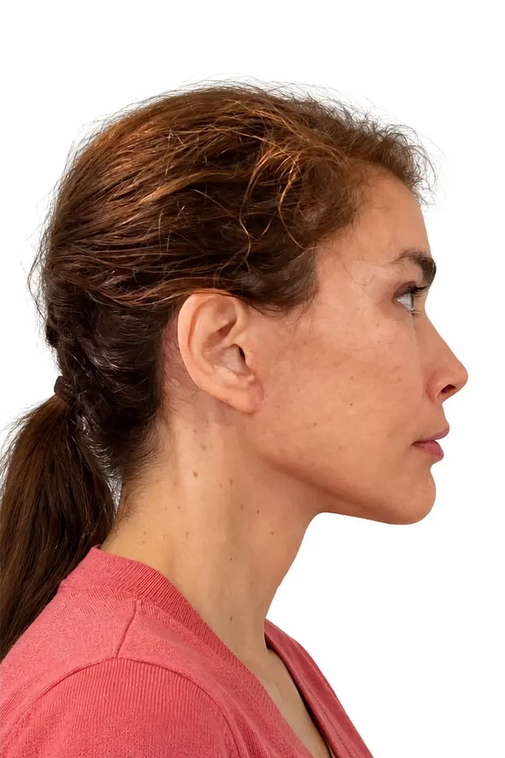 After facial rejuvenation