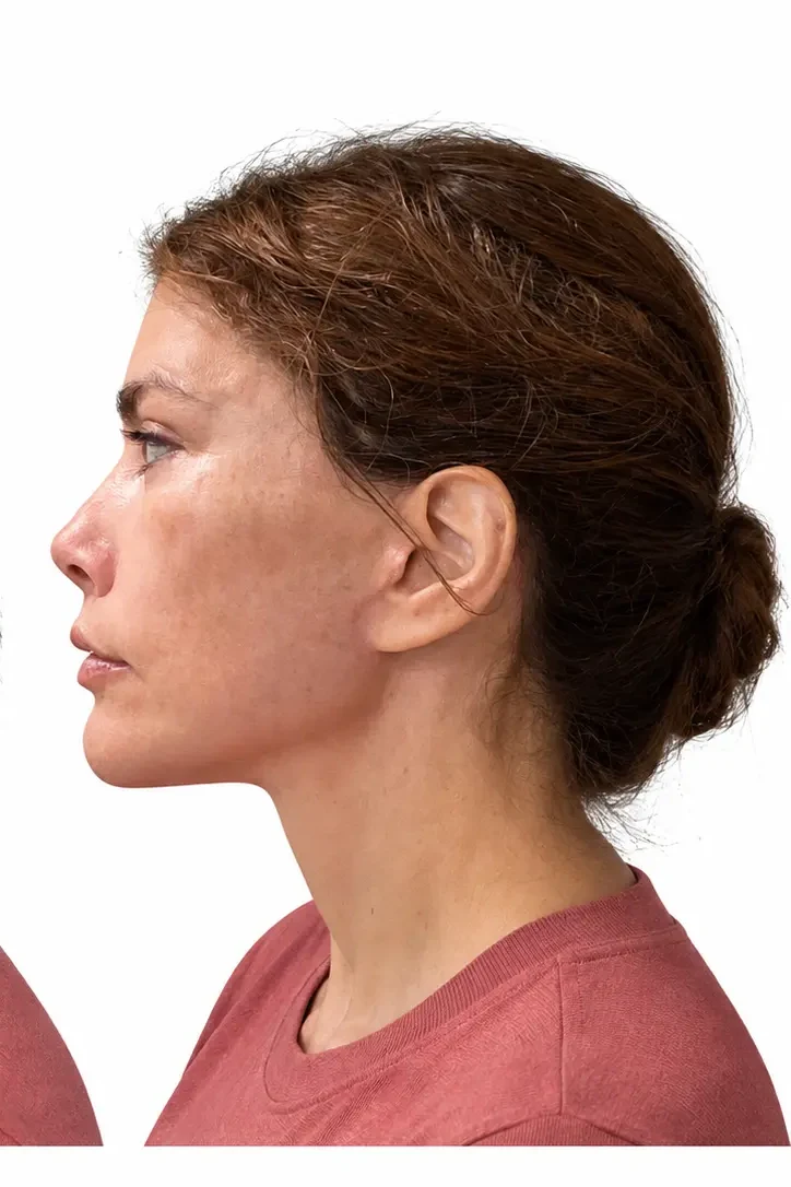 After facial rejuvenation